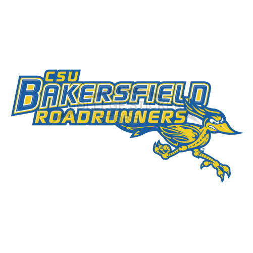 Customs CSU Bakersfield Roadrunners logo Iron-on Transfers N4064